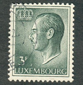 Luxembourg #424 used single