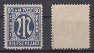 Germany 1945 Sc#3N19 Mi#34 aD mnh signed BPP (AB1287)