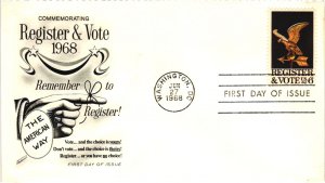 #1344 Register and Vote – Fleetwood Cachet  