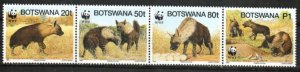 Botswana Stamp 586  - Hyaena--WWF