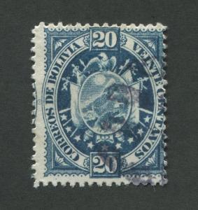 BOLIVIA #44 USED