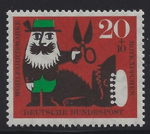 Germany # B374 Woodcutter & Dead Wolf MNH