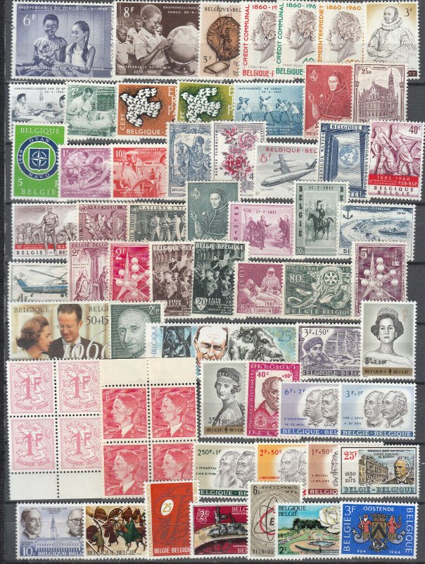 Belgium - small stamp lot-3 - MNH (1002)