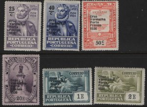 PORTUGAL,   1S60-1S65  MINT HINGED SET