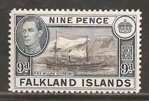 Falkland Islands  SC  90  Mint,  Hinged