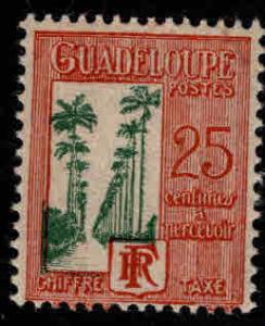 GUADELOUPE Scott J31 Postage due stamp typical centering