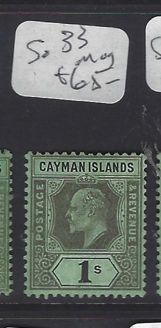 CAYMAN ISLANDS (P1111B)   KE  1/-   SG   33     MOG