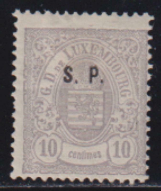 Luxembourg 1881 SC O47 MLH