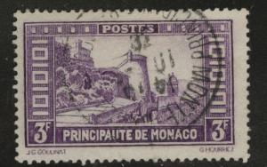 MONACO Scott 126 Used stamp CV $9