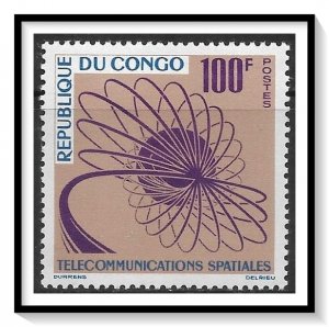 Congo People's Republic #107 Space Communications MNH