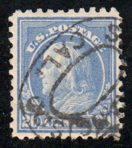 US #438 VF/XF used, nice margins, Fresh Stamp!