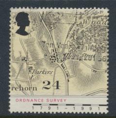 Great Britain SG 1578    Used  - Ordnance Survey