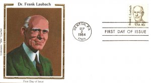 US 1864 Frank Laubach Colorano U/A FDC