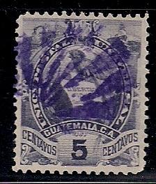 Guatemala Scott # 0046 - Used