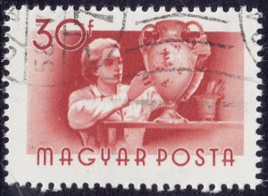 Hungary - 1955 - Scott #1120 - used - Potter