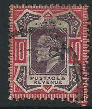 GB Edward VII  SG 254   used  lowest priced shade