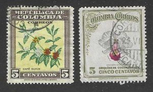 Colombia 545, 548 Used