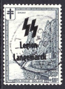 BELGIUM LEGION LANGEMARCK OVERPRINT CDS F/VF SOUND #5