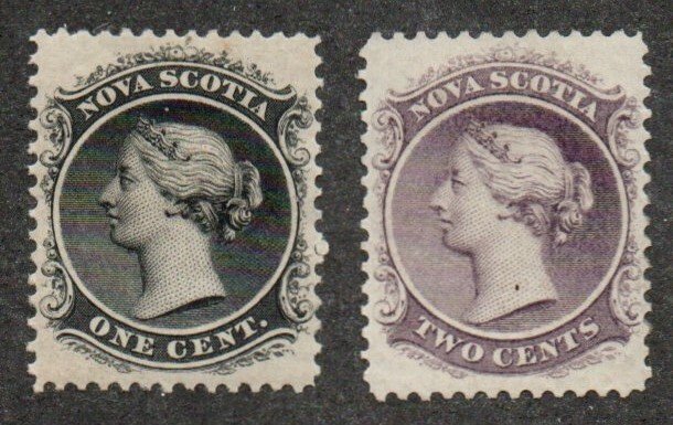 Nova Soctia 8-9 Mint hinged
