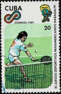 1989 Cuba Scott Catalog Number 3184 Used