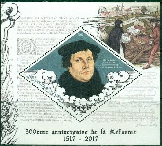 2017 MS 500th Anniversary of Reformation Religion Martin Luther 400282