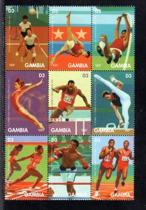 GAMBIA SC# 1786 BK/9  VF/MNH