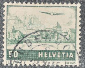 DYNAMITE Stamps: Switzerland Scott #C29  USED