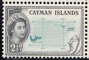 CAYMAN  140 Mint hinged  - SG 153