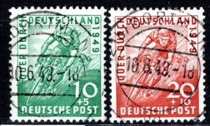 Germany Deutsche Post Scott # B304 - B305, used