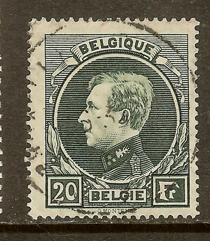 Belgium, Scott #213, 20fr King Albert, Used