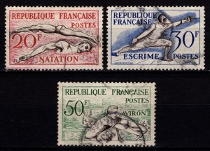 France 1953 Sports Designs, Part Set [Used]