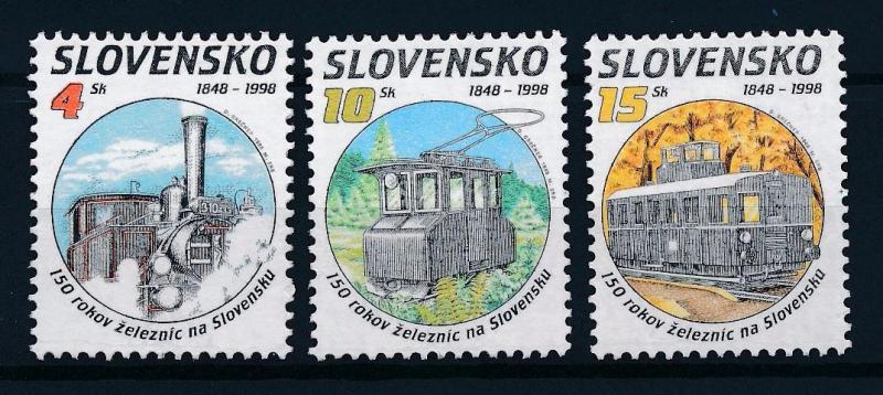 [61289] Slovakia 1998  Railway Train Eisenbahn Chermin De Fer  MNH
