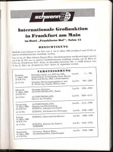 Schewnn: Sale # 14  -  Schwenn 14. Internationale GroB-Au...