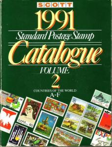 1991- Scott Standard Postage Stamp Catalogue- Vol.(2) A-F