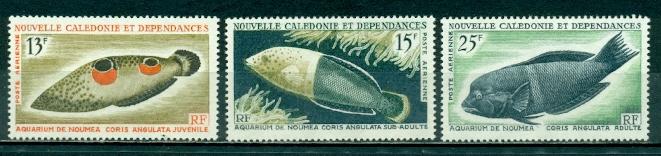 New Caledonia #C41-C43  Mint  Scott $19.50