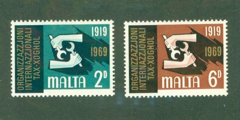 MALTA 398-99 MNH BIN $0.50