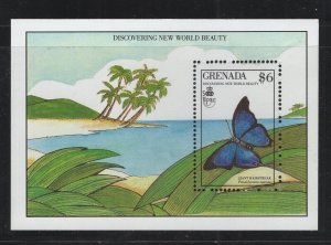 Grenada #1818 (1990 Butterfly sheet) VFMNH CV $7.00