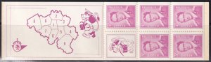 Belgium 1970 Sc 474a booklet MNH**