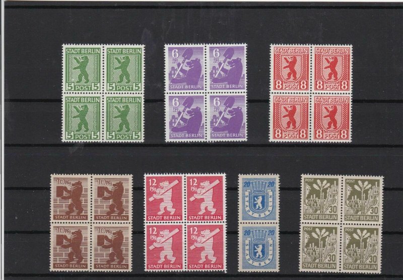 German Russian Zone 1945 mint never hinged Stamps Ref 15717