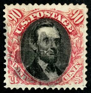 US #122 GRILLED USED $2,000 LOT #5338