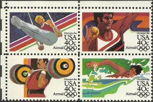 # C105a-C108a MINT NEVER HINGED OLYMPICS