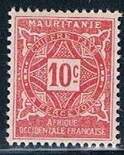 Mauritania J10, 10c Postage Due, MLH, VF