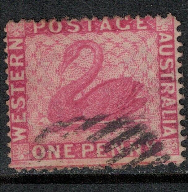 Western Australia 1854 SC 25 Used SCV $110