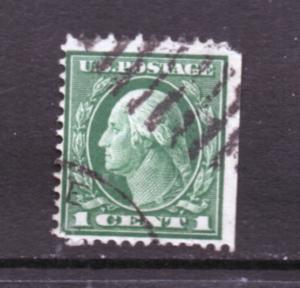 Scott # 462 used  Washington Franklin issue  1916