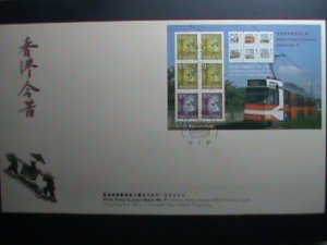 ​CHINA-HONG KONG COVER-1997- CLASSIC SERIES #7 S/S MNH COMMEMORATIVE-LARGE-CV