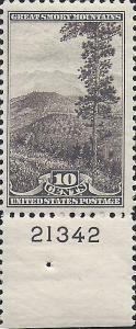# 749 Mint Never Hinged  Bottom Margin Pl# Single Post Of...