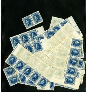 Honduras Stamps # 34 NH in large multiples 166 total All NH Scott $1,000