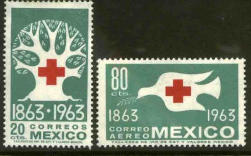 MEXICO 938, C277 Centenary of the International Red Cross MINT, NH. VF.