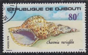 Djibouti 481 Charonia Variegata 1978