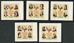 Tonga 377-381, C194-C198, CO108-CO110    MNH